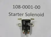 1 NEW OEM BAD BOY SOLENOID FOR MOST ZERO TURN MODELS 108-0001-00