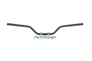 TRW Lucas Steel handlebar 22mm Classic high, black