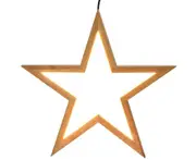 Large Ceiling Bamboo Star LED Hanging Lamp Natural Home Decor Lighting Pendant