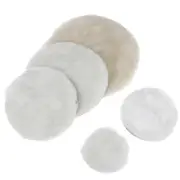 3''-7" Artificial Wool Buffing Pad Car Detailing Polishing Backing Buffer Use J.