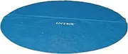 INTEX 28011E Solar Pool Cover: for 10ft Round Easy Set and Metal Frame Pools – Insulates Pool Water – Reduces Water Evaporation – Keeps Debris Out – Reduces Chemical Consumption