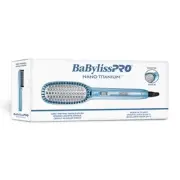 BaBylissPRO Nano Titanium Ionic Thermal Paddle Brush Flat Iron, Retail $84.49