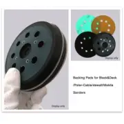125mm/5 In BACKING PAD ORBITAL SANDER HOOK & LOOP SANDING-DISCS SANDPAPER PLATE