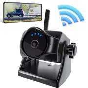 1080P Magnetic Wireless Backup Camera, WiFi Hitch Camera with Long-Lasting Ba...
