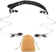 Dog Bone Mouth Gag Bondage Adult Mouth Plug Nipple Clip Breast Clamp BDSM Fetish Slave Restraints Toys For Women Men Gay White