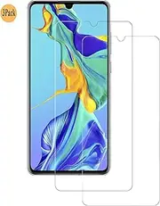 [DN-TECHNOLOGY] [3 Pack] Screen Protector for Huawei P30, Huawei P30 Tempered Glass, [HD Clear] 9H Hardness 0.33MM Screen Protector for Huawei P30