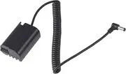 Coupler DMW-BLK22/DCC17 Dummy Battery Power Adapter Kit for Panasonic GH6 S5K GH5S GH3c, with DC Cable
