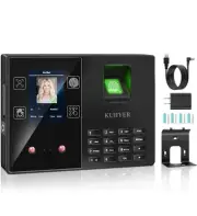 Kuiiyer Ku066PROUS Time Clock Biometric Records Employee Attendance Machine