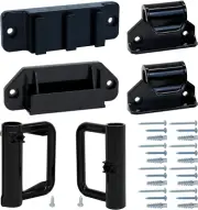 KISKIZ Retractable Baby Gate Replacement Parts (Black) Retractable Dog Gate H...