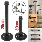 Wall Storage Book Pipe Shelf Brackets Closet Dresser Shelves Display Organizer
