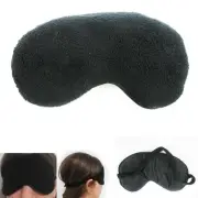 2 Plush Sleep Eye Mask Silk Shades Blindfold Sleeping New