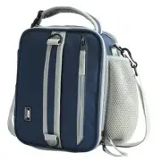 Expandable Lunch Bag Insulated Lunch Box for Men Boys Teens to Work Navy Blue