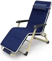 Zero Gravity Lounge Chair, Heavy Duty Portable Adjustable Steel Mesh Zero Gravity Lounge Beach Chair Lightweight Patio Lounge Chair for Beach Support 440 lbs Lounge Chair (Color : A) Comfortable