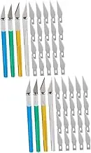 TEHAUX Sets Knife for Aluminum Anti-slip Handle Precision Cutting Tools for Scrapbooking Vinyl Paper