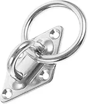 LIFKOME Tie Down Anchor for Trailers and Trucks Ring and Eye Plate for Easy Attachment Versatile Mount Hook for Management