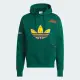 Adidas C Badge Hoody [IL2354 男 連帽 上衣 帽T 亞洲版 休閒 學院風 刷毛 保暖 綠