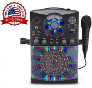 Bafle karaoke bluetooth equipo sonido luces microfono reproductor musica NUEVO