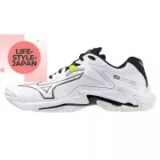MIZUNO Wave Lightning Z8 V1GA2400 51 Black/White Unisex Volleyball 2E Shoes