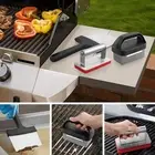 Barbecue Grill Tools Scrubbing Kit Professional Bbq Griddle Set 26-piece Flat