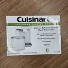 Cuisinart ICE-45RFB 1-1/2 Quart Soft-Serve Ice Cream Maker Freezer Bowl New!