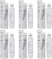 [6 Pack of] Genuine Aqua Crystal DW2042FR-09/3019986700 Water Filter for Electrolux Westinghouse Smeg Daewoo Hisense Fridges