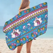 Frog King Microfiber Beach Towel