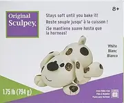 Polyform Original SCULPEY - 1.75lb - Block White Polymer Clay Accessory