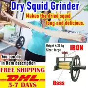 M11 Small Dry Squid Iron Grinder Hand Press Cast Extractor Juicer Manual 5"