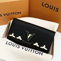 在飛比找樂天市場購物網優惠-美國百分百【全新真品】Louis Vuitton 皮夾 長夾