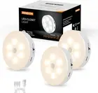 LED Closet Lights Wireless Motion Sensor Puck Light,Rechargeable Motion Sensor L