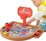 Desk Basketball Game, Basketball Table Board Game, Built-in Scoreboard Finger Flipper Toy for Home Traveling Schools Daycare Centers Kindergarten