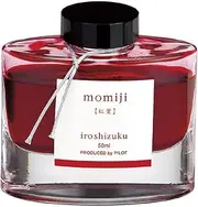 Pilot Iroshizuku Fountain Pen Ink - 50 ml Bottle - Momiji Autumn Leaves (Crimson) (japan import)