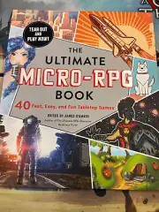 The Ultimate Micro-RPG Book - Roleplaying RPG Game Accessory Adams Media New!