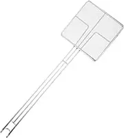 WATIIFUFU Frying Pan Oil Strainer Square Grease Shovel Mesh Strainer Skimmer Spoon Wok Skimmer