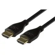 Dynamix C-HDMIHSE-1 High-Speed Slimline HDMI Cable - with Ethernet - 1m 19 Pin Type A Male to Male [C-HDMIHSE-1]