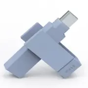 iXflash 512GB Backup Flash Drive USB A & USB C for iPhone iPad & Computer Blue