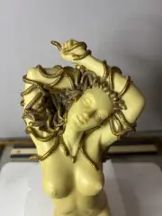 Design Toscano TEMPTATION OF MEDUSA Nude Resin Statue Figurine 8" Tall