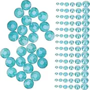 DIY Nail Art Gems 820pcs Glass Rhinestones Multi-Size Flatback for Acrylic Nails Jewelry Making