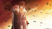 Anime uchiha sasuke haruno sakura boys girls Play Gaming Mat Desk
