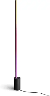 [Philips Hue] Signe Gradient White & Colour Ambiance Smart Floor Light LED, Black. Compatible with Alexa, Google Assistant and Apple Homekit