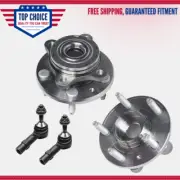 Front Wheel Bearing & Hub Outer Tie Rods for Ford Taurus X Mercury Sable Montego