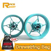 Cool Blue Front Rear Wheels Rims For Kawasaki Ninja 400 Z400 2018-2023 EX400 ABS