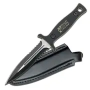 M-Tech USA Xtreme Tan Double-Edged Part-Serrated Knife 229mm (K-MX-8059TN)