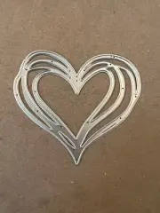 Heart Metal Cutting Die Love Scrapbook Card Making Junk Journal - Tonya #3030