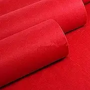 Wedding Aisle Runner Aisle Runner for Weddings, Red Aisle Runner Mat Non Slip Exhibition Carpet Roll for Wedding Ceremony Church Party Prom Opening Celebration Event(1.2x20m)