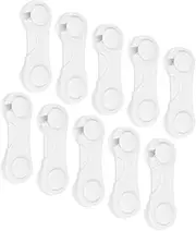 10 Pack Child Safety Locks for Kitchen Cupboards - Easy Install Baby Proof Cabinet and Drawer Locks