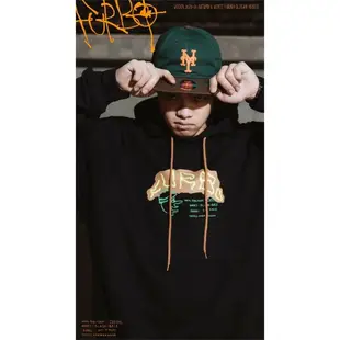 WODEN "Furbo9 Slogan Hoodie" | 黑