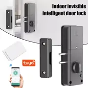 Tuya APP Electronic Smart Door Lock IC Card Key Home Security For Wooden Door