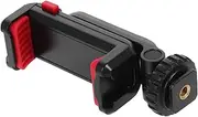 SHINEOFI Phone Tripod Mount for Camera Rotation Phone Holder with Cold Shoe Adapter Compatible with Tripod Hot Shoe Mount for Video Recording and Photography