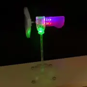 Plastic Smallest Wind Turbines Generator LED Teaching Tool Sample Template Model